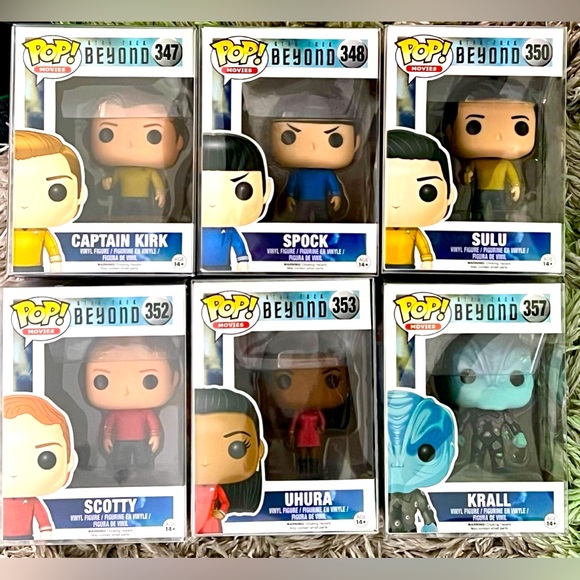 Funko Pops Star Trek and Beyond Set Bundle - Picture 4 of 8